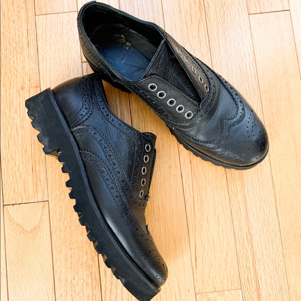 Roots Chunky Brogues